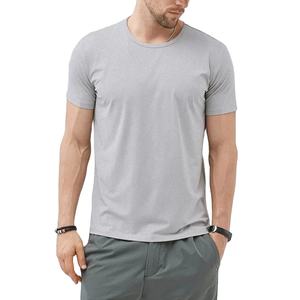 Camiseta de Manga Corta de Color Sólido y Corte Ajustado para Hombre, Clásica, Versátil, Ropa Interior, Camiseta Básica, Transpirable y Cómoda para el Verano - Product Image 4