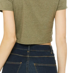 Haut court pour femmes en matériau durable disponible au tarif de gros haut court anti-rides sur mesure pour femmes de qualité supérieure - Product Image 3