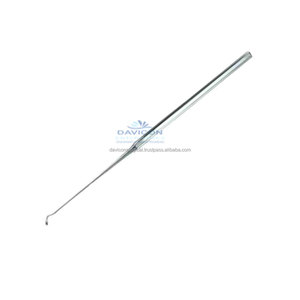 Professionnel de haute qualité ENT chirurgical en acier inoxydable SHAMBAUGH Micro oreilles crochets 15cm/6 "0.3mm 25 degrés par DAVICON ENTERPRISES - Product Image 3