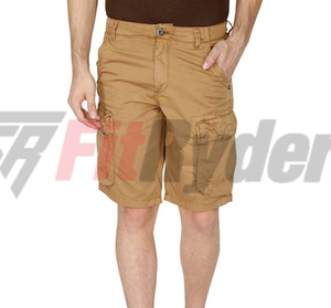 Best Style Men's Casual Heavyweight Breathable Eco-Friendly Quick Dry Windproof Solid Cargo Shorts Wholesale - Product Image 1