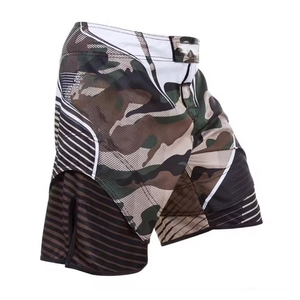 Short de combat MMA personnalisé Short d'entraînement et de grappling durable pour hommes | Arts martiaux Boxe et Fitness Wear fight - Product Image 1