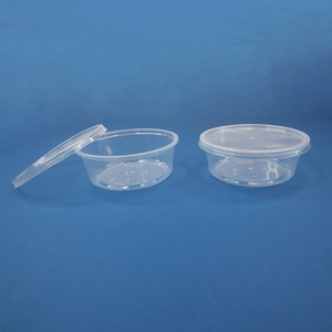 Food <b>Containers</b> <b>with</b> <b>Lids</b> – 250 ml Microwave Safe Portion Cups for <b>Takeaway</b>, Condiments, Food Packaging & Storage - Product Image 1