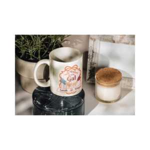 Taza de Cerámica Mi Amiga Favorita - Mejores Amigas con Nombre Personalizado - Diseño Incluido - 330ml Apta para Microondas - Product Image 5