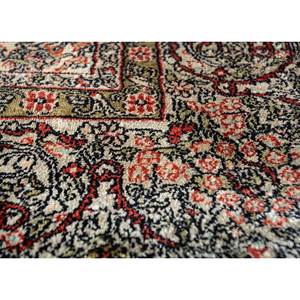 Alfombra de Seda Anudada a Mano Gulmarg, Diseño Rectangular con Patrón de Medallón Rojo Naranja, Estilo Patchwork, para Sala de Estar, Pae-5244 - Product Image 3