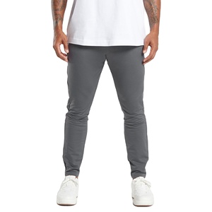 Performance Skinny <b>Jogger</b> Pants for Men Polyester Spandex <b>Slim</b> Fit Training Gym Running Track Pants Custom OEM Private Label - Product Image 1