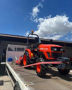 Utilisé pour le mini tracteur Kubota B2501 4x4 à vendre, tracteur agricole à roues avec composants principaux : moteur, pompe à engrenages, roulement - Product Image 6