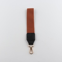 Dragonne de couleur unie simple Sangle de téléphone portable Sangle de téléphone portable Bracelet de poignet de lanière en tissu personnalisé