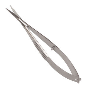 Tijeras Profesionales para Cutículas con Resorte, Tijeras Rusas de Punta Fina con Resorte, Herramientas de Belleza de Acero Inoxidable para Cejas y Cutículas - Product Image 4