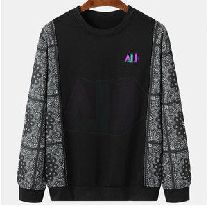 Sweat-shirt d'hiver léger fabriqué en usine pour hommes, toucher doux, coupe classique, 100% coton polaire, uni, respirant - Product Image 1