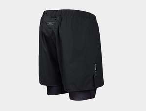 Short de fitness athlétique pour hommes personnalisé OEM 2 en 1 séchage rapide respirant léger poches latérales couleurs unies short de gymnastique d'entraînement - Product Image 2
