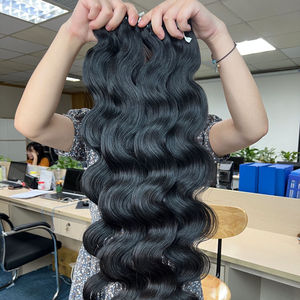 Mechones de pelo virgen sin procesar, precio al por mayor, calidad superior, vietnamita, agua ondulada - Product Image 1