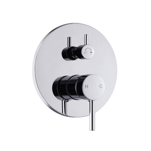 Accessoires de <span class=keywords><strong>plomberie</strong></span> à levier unique déviateur de douche dissimulé Kit de garniture de robinet diviseur de douche mitigeur de douche - Product Image 2