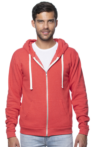 Bella Canvas Unisex Polycotton Fleece Full-zip Hoodie Zipper Bella + Canvas Hoodies Jacket Zip Up Hoodies - Product Image 6