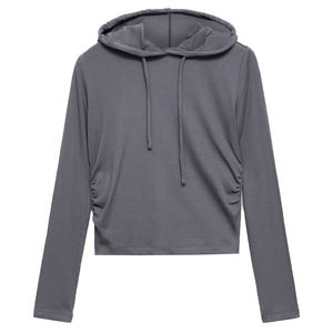 เสื้อสเวตเตอร์แบบถักมีฮู้ดของผู้หญิงเสื้อแบบสวมหัวโอเวอร์ไซส์ไซส์แฟชั่นใหม่สำหรับฤดูหนาว - Product Image 1