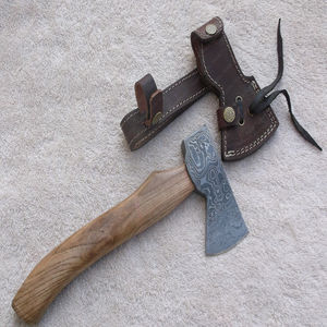 Wholesale Customized Bulk Orders OEM ODM Service Professional Hunting <b>Camping</b> Handmade Eco-Friendly Damascus Steel <b>Axe</b> Hatchet - Product Image 6