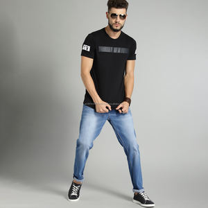 Fit2Fight Fournisseur de t-shirts pour hommes en coton 100% de haute qualité, t-shirt personnalisé pour hommes, impression, t-shirt à coupe classique - Product Image 4