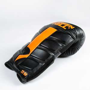 Guantes de Boxeo Personalizados con Cordones y Diseño Impreso, Equipo de Entrenamiento de Cuero en Tallas 10oz, 12oz, 14oz para Deporte, Logotipo Personalizado - Product Image 4