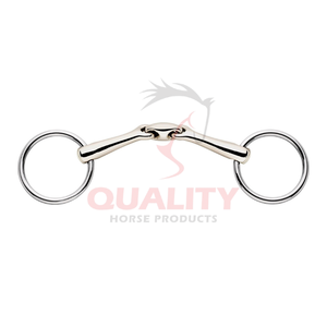 Brocas de caballo de acero inoxidable pulido fuertes creadas para un control cómodo que ayudan a mantener la presión y las señales claras mientras se conduce - Product Image 5