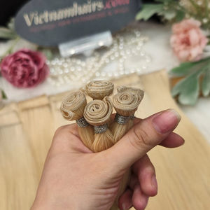 Vente en gros 100% meilleure qualité pleine cuticule corps vague Jerry Curl vietnamien brut trame de cheveux humains vierges faisceau prix compétitif - Product Image 1