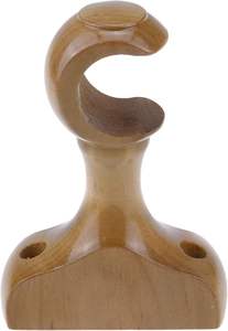 Support de tringle à rideau Supports de tringle en bois Drapery Curtain Single Bracket Pack of 2 (Wood Color) - Product Image 3