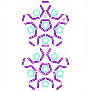 Ballon de football en PVC de la série sportive à haute rétention d'air pour enfants, cousu à la machine, 5 tailles (intérieur/extérieur), logo personnalisé imprimé - Product Image 2