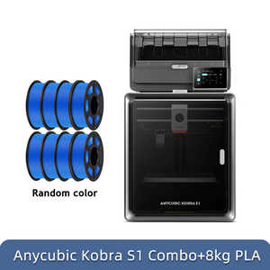 Impresora 3D Anycubic Kobra S1 Combo Multicolor, Estructura XY de Alta Precisión, Ultrasilenciosa, Velocidad Máxima 600 mm/s, para Uso en Laboratorio, PLA - Product Image 2