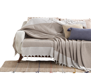 100% Cotton <b>Sofa</b> Covers Couch Throw Protector Made in Turkey High Quality Ready Stock Washable Armchair - Product Image 3