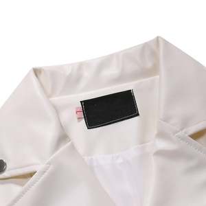 Veste en cuir véritable à prix de gros bon marché pour hommes Veste en cuir à la mode Veste en cuir de motard - Product Image 4