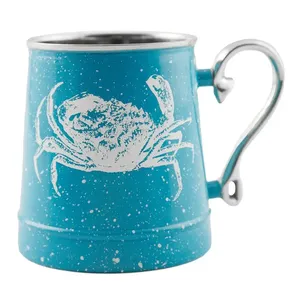 Tasse à thé, café et lait en acier inoxydable, parfaite pour les mariages, les événements et l'élégant accessoire de boisson Moscow Mule - Product Image 2