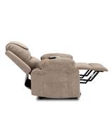 Fauteuil inclinable électrique pas cher avec massage et chauffage, siège de relaxation en similicuir, fauteuil inclinable moderne pour la maison