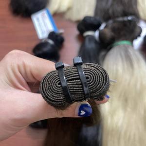 Extensions de cheveux raides naturels Bundle diverses couleurs vietnamiennes 100% cheveux Remy humains couleur personnalisée prix usine - Product Image 6