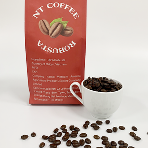 เมล็ดกาแฟคั่วโรบัสต้าเกรดพรีเมียมคุณภาพสูงบรรจุภัณฑ์ที่ปรับแต่งได้คาเฟอีนสูง - Product Image 5