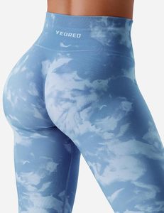 Venta al por mayor Plus Size Print Legging Mujeres Estrellas Impresión Leggings Cintura elástica Pantalones Elasticidad Estrellas Tie Dye Yoga Leggings - Product Image 4