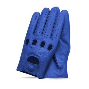 Gants de conduite en cuir d'hiver pour hommes de haute qualité pour le cyclisme, élégants, protecteurs, respirants, protection UV, antidérapants - Product Image 6