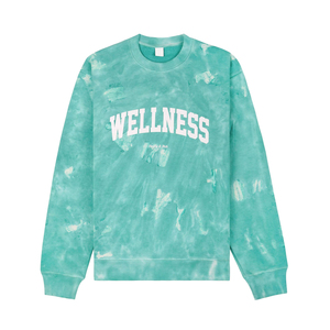 Sudadera Informal Holgada de Invierno para Hombre, Estilo Tie-Dye, Color Sólido, Hecha de Poliéster/Algodón, Impresión Digital OEM, Teñido Liso - Product Image 1