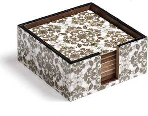 Sous-verres en papier pour tasses absorbantes en résine imprimée MDF pour bière et boissons Sous-verres imprimés colorés - Product Image 3