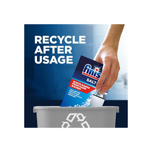Proteja su lavavajillas y mejore los resultados con la fórmula Finish Lavavajillas Salt 1kg Bag de alta pureza - Product Image 5