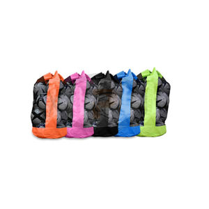 Sac polochon de football robuste avec bandoulière réglable porte-balle en maille pour le sport et la plage - Product Image 3