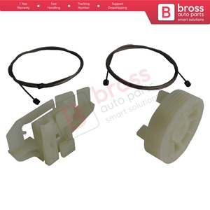 Juego de reparación de regulador de ventanilla eléctrica BWR576 puerta delantera derecha para Modus Grand Modus F/JP0 2003-2008 4/5 puerta pre-facelift 8200277578 - Product Image 3