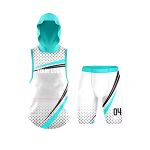 Uniformes sublimados 7v7 y 7on7 personalizados de alta calidad para equipos, conjuntos de compresión de nueva tendencia de talla grande - Product Image 5