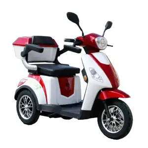 Sıcak satış 800w 60V adults fırçasız scooter elektrikli yetişkin motosikletler kurşun asit pil yetişkinler için ucuz powered 3 tekerlek seçecek