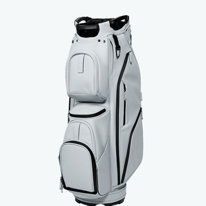 Bolsa para carrito de golf de fábrica mayorista de Vietnam, organizador de 15 compartimentos, divisores, asas superiores, cubierta impermeable, cuero PU, nailon, grande - Product Image 1