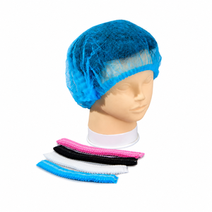 Gorros Quirúrgicos Desechables de Doble Elástico, No Tejidos, Tipo Bouffant, con Certificación CE, No Estériles, <span class=keywords><strong>Precio</strong></span> al por Mayor - Product Image 1