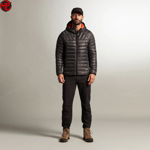 Chaquetas Acolchadas Personalizadas con Logotipo Impreso de Alta Calidad para Hombre, Estilo Urbano, Chaqueta Acolchada Lisa para Hombre - Product Image 1