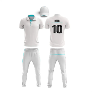 Maillot de cricket PK entièrement sublimé, tissu premium durable, séchage rapide, antibactérien, imprimé, couleurs d'équipe personnalisées pour les grandes tailles - Product Image 5