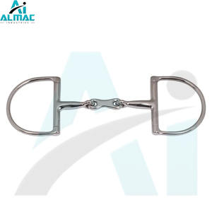 Broca DE DOBLE JUNTA ecuestre ALMAC, broca de caballo reutilizable en forma de D para una comunicación suave, instrumentos quirúrgicos de presión suave - Product Image 1