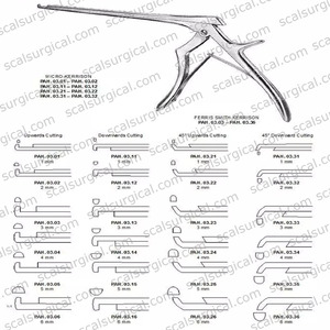 Rongeles de kerfey para cirugía vertebral, 25cm - Product Image 4