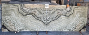 Dalles de quartzite vert aurore Forme de grande dalle polie de style design moderne pour les applications hôtelières - Product Image 5