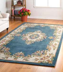 Alfombra persa de lana hecha a mano, de diseñador de lujo, personalizada, para fabricación de fábrica - Product Image 5