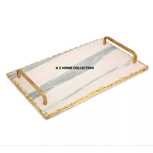 Metal de alta calidad para placa, forma geométrica para mesa de Hotel, vajilla decorativa, fiestas de boda, Grado Alimenticio - Product Image 5